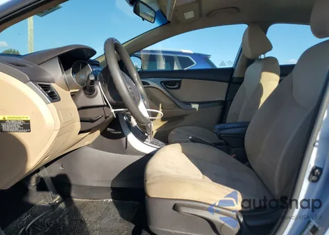 2011 Hyundai Elantra Gls из США, поврежденный, VIN KMHDH4AE3BU122533